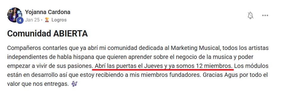 Logro Lina Santos
